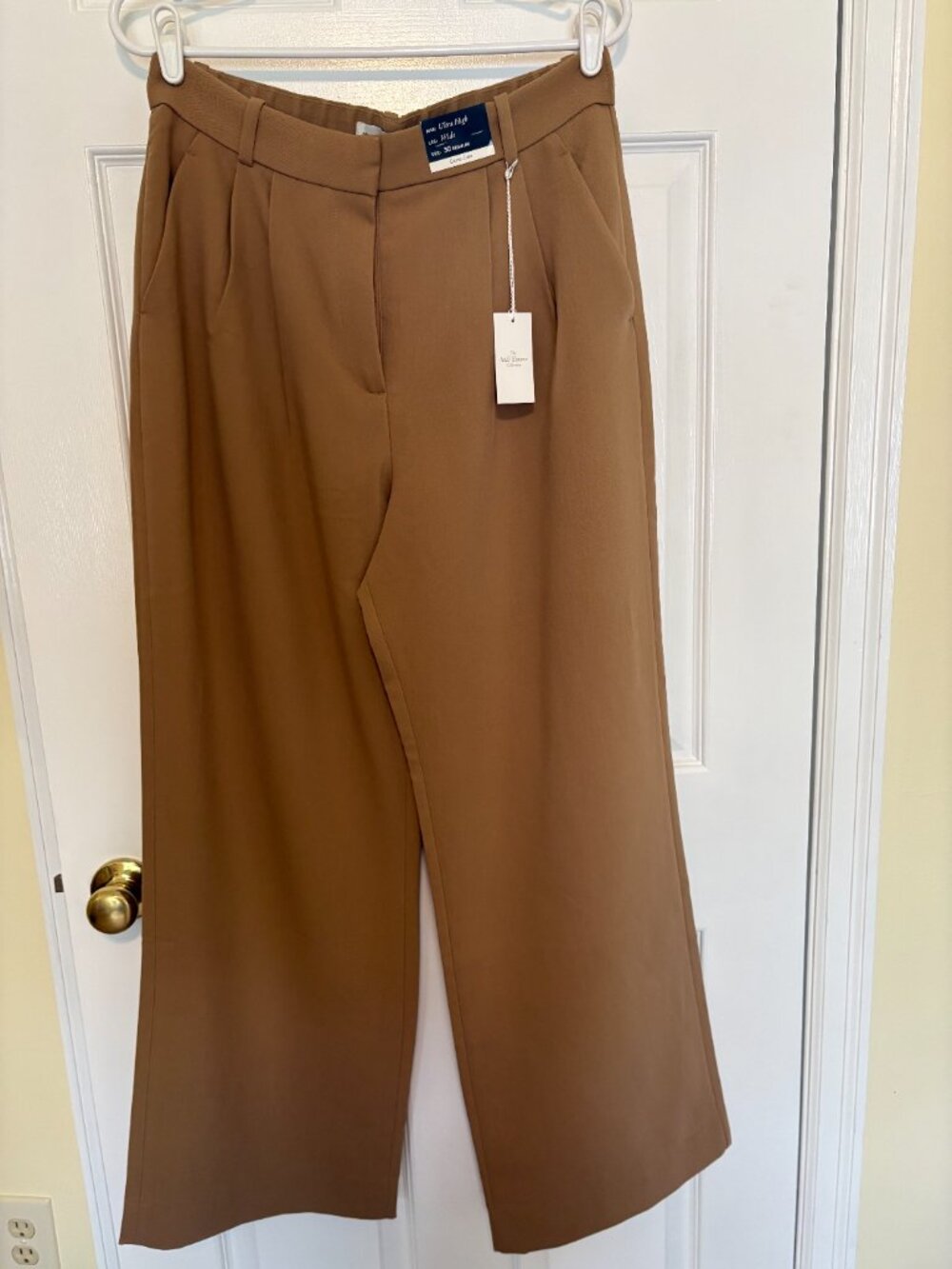 NWT Abercrombie Curve Love Wide Leg Sloane Pant - Picture 5 of 7